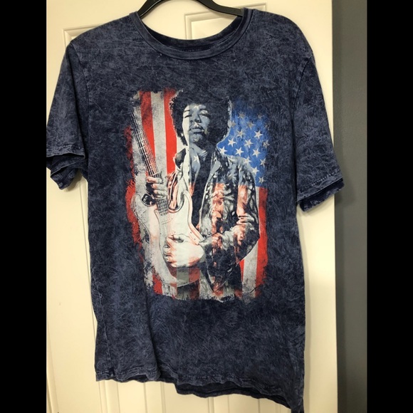 karl ferris Other - Jimi Hendrix band concert tour shirt L